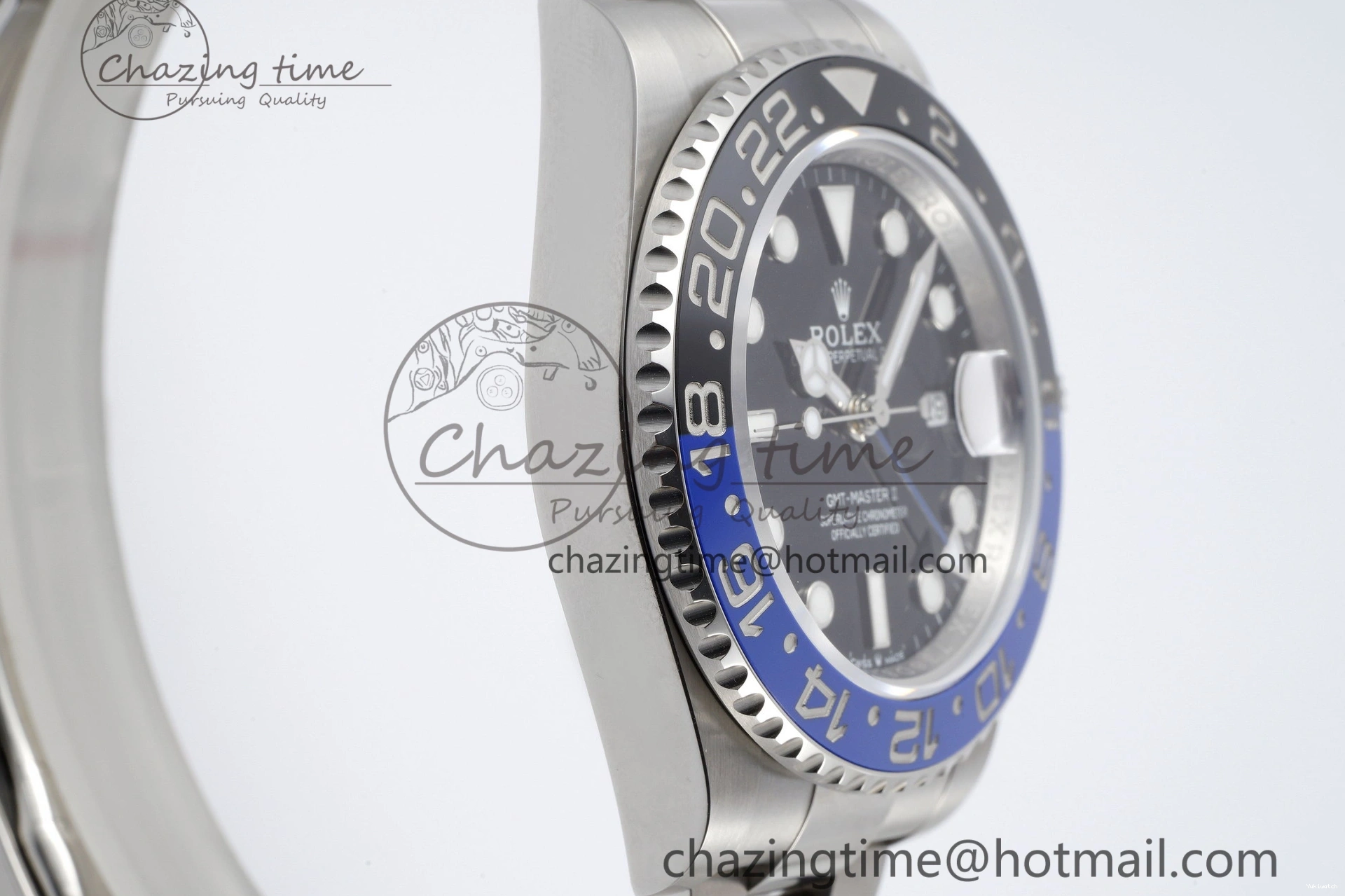 GMT KING 126710 CHS Edition K3285 SS Best 1:1 Oyster Master on II Factory 904L BLNR Bracelet 0402